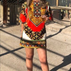 VERY RARE FARM Rio shirt dress